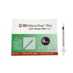سرنگ انسولین بی دی مدل micro-fine plus حجم 0.5 میلی لیتر