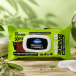 دستمال مرطوب آرایشی آدونیس بسته 60 عددی